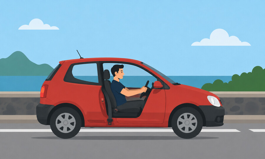 Penalty point offence 11: Failing to wear a seat belt while driving
